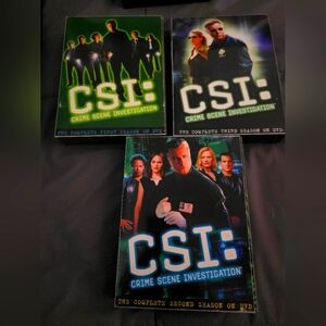 CSI: Crime Scene Investigation DVD Set Season 1 Thru 3
